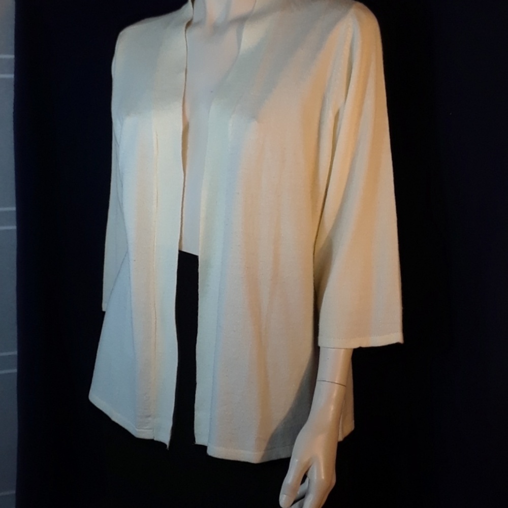 Noelle ivory cardigan 16-18